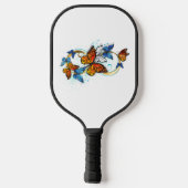 Infinity of Monarch Butterflies Pickleball Schläger (Rückseite)