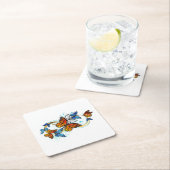 Infinity of Monarch Butterflies Rechteckiger Pappuntersetzer (Vor Ort)