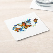 Infinity of Monarch Butterflies Rechteckiger Pappuntersetzer (angewinkelt)