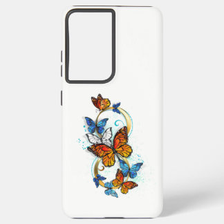 Infinity of Monarch Butterflies Samsung Galaxy Hülle