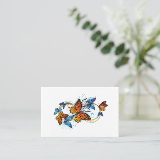 Infinity of Monarch Butterflies Treuekarte (Stehend Vorderseite)