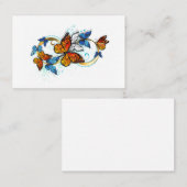 Infinity of Monarch Butterflies Treuekarte (Vorne/Hinten)