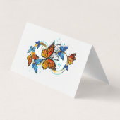 Infinity of Monarch Butterflies Visitenkarten (Rückseite)