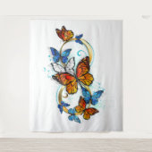 Infinity of Monarch Butterflies Wandteppich (Vorderseite)