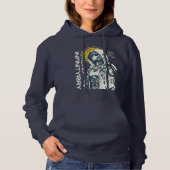 Infinity Ray – Cyberpunk Android Anime Hoodie (Vorderseite)