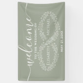 Infinity Salbei botanisch einfache romanische eleg Banner (Vertikal)