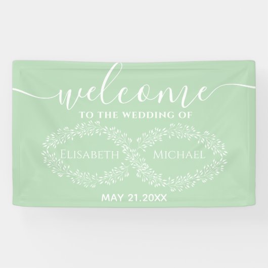 Infinity Salbei botanisch einfache romanische eleg Banner (Horizontal)