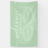 Infinity Salbei botanisch einfache romanische eleg Banner (Vertikal)