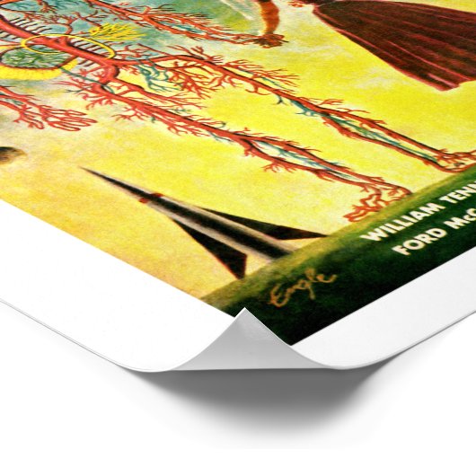 Infinity Science Fiction (Nov. 1951) Poster (Ecke)