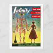 Infinity Science Fiction (Nov. 1951) Postkarte (Vorderseite)