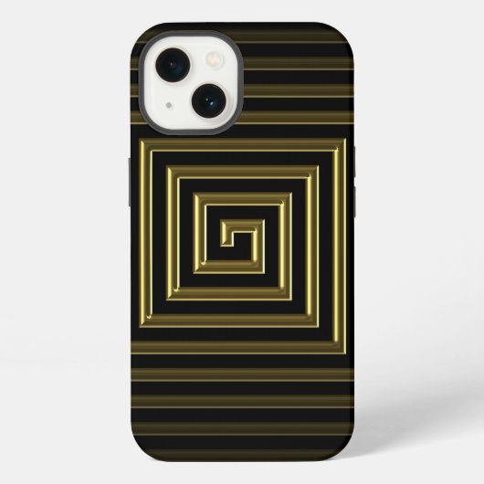 Infinity-Square Case-Mate iPhone-Hülle iPhone Hülle (Rückseite)