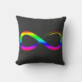 Infinity Symbol Lgbt Gay Pride Rainbow Eternity Kissen