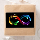 Infinity symbol of rainbow comets (Insitu)