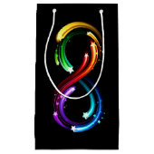 Infinity symbol of rainbow comets kleine geschenktüte (Vorderseite)