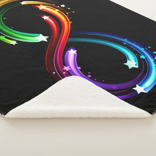 Infinity symbol of rainbow comets sherpadecke (3/4)