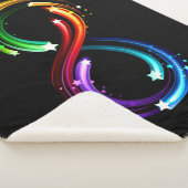 Infinity symbol of rainbow comets sherpadecke (3/4)
