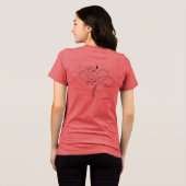 Infinity Symbol Tri-Blend Shirt (Rückseite voll)