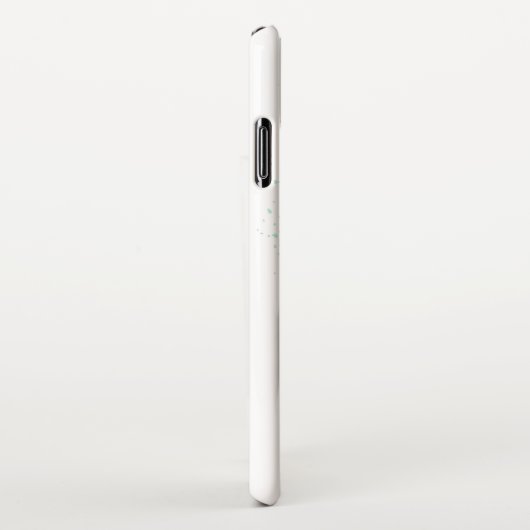 Infinity Symbol with Peacock Feather iPhone Hülle (Rechte Seite)