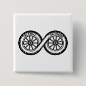 Infinity Two Wheels Freedom Button (Vorderseite)