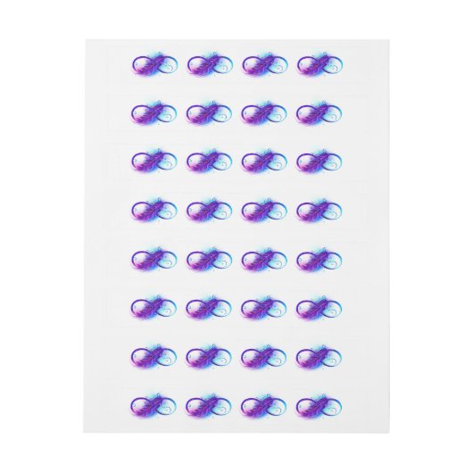 Infinity with Purple Feather (Bogen)
