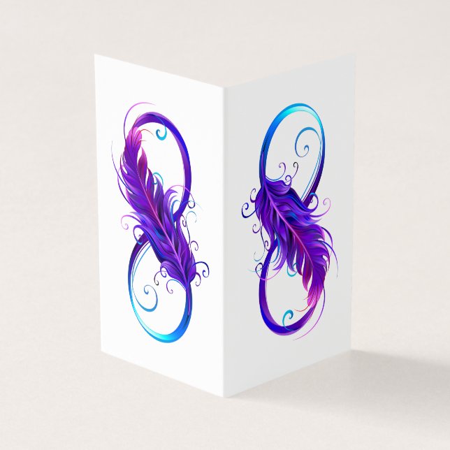 Infinity with Purple Feather (Vorderseite)