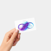 Infinity with Purple Feather Ausweis (Handheld)