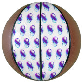 Infinity with Purple Feather Basketball (Vertikal)