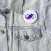 Infinity with Purple Feather Button (Beispiel)