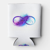 Infinity with Purple Feather Dosenkühler (Vorderseite)