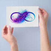 Infinity with Purple Feather Flyer (Handgriff)