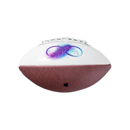 Infinity with Purple Feather Football (Gedreht 270)