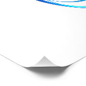 Infinity with Purple Feather Fotodruck (Ecke)