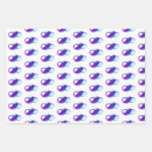 Infinity with Purple Feather Geschenkpapier Set (Vorderseite 2)