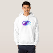 Infinity with Purple Feather Hoodie (Vorne ganz)