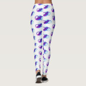 Infinity with Purple Feather Leggings (Rückseite)
