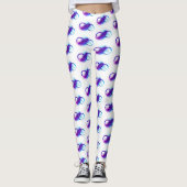 Infinity with Purple Feather Leggings (Vorderseite)