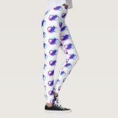 Infinity with Purple Feather Leggings (Rechts)