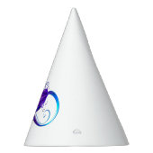 Infinity with Purple Feather Partyhütchen (Rechts)