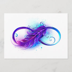 Infinity with Purple Feather Programm