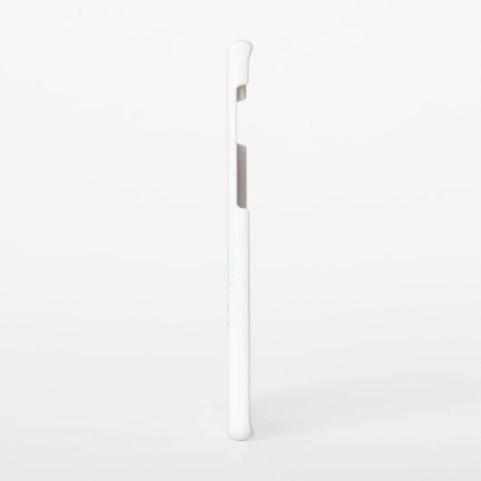 Infinity with Purple Feather Samsung Galaxy Hülle (Linke Seite)