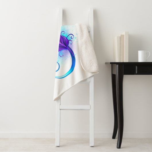 Infinity with Purple Feather Sherpadecke (Beispiel)