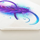 Infinity with Purple Feather Sherpadecke (3/4)