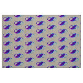 Infinity with Purple Feather Stoff (Fat Quarter (45,7 x 55,9 cm))