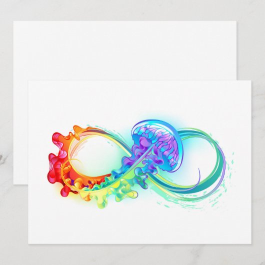 Infinity with Rainbow Jellyfish Ankündigung (Vorne/Hinten)