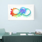 Infinity with Rainbow Jellyfish Banner (Messeveranstaltung)
