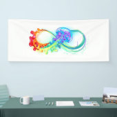 Infinity with Rainbow Jellyfish Banner (Messe)