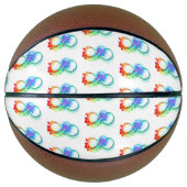 Infinity with Rainbow Jellyfish Basketball (Vorderseite)