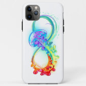 Infinity with Rainbow Jellyfish Case-Mate iPhone Hülle (Rückseite)