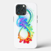 Infinity with Rainbow Jellyfish Case-Mate iPhone Hülle (Rückseite)