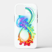 Infinity with Rainbow Jellyfish Case-Mate iPhone Hülle (Rückseite)